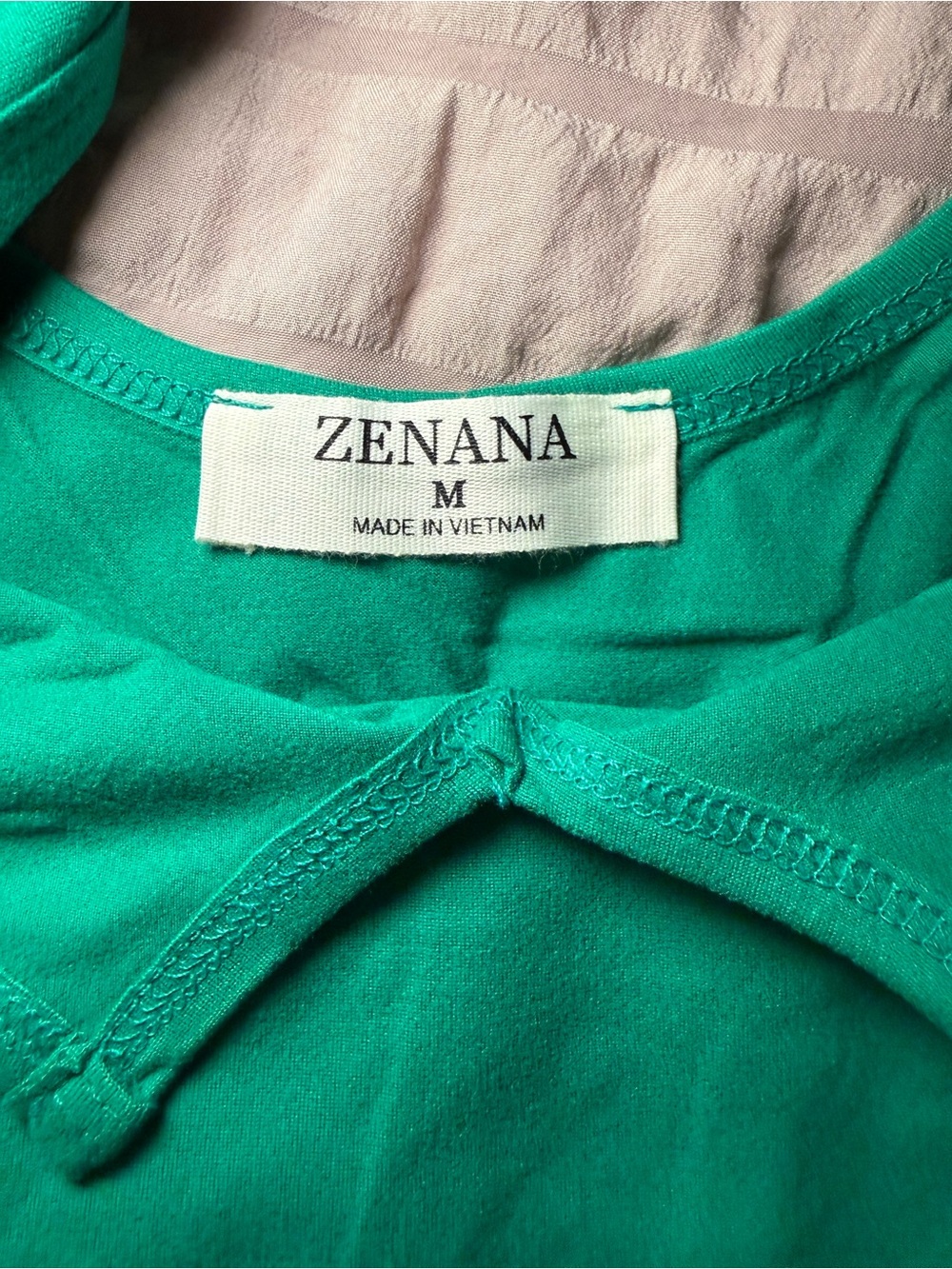 Zenana Outfitters Thong Style Tank Bodysuits in Black and Green-Set of 2 - Picture 2 of 6